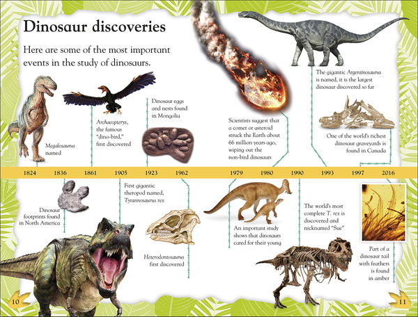 Паперова книга «Dinosaurs Discovered» - фото №1