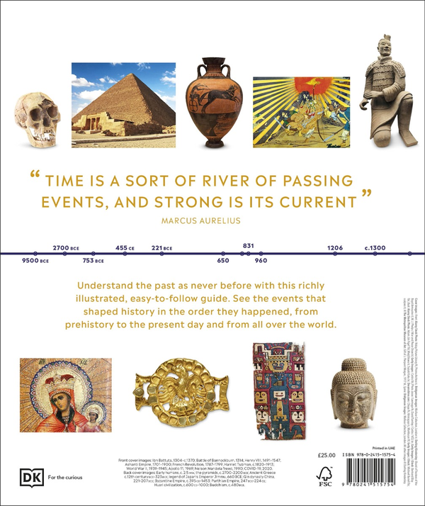 Бумажная книга «Timelines of World History» - фото №1