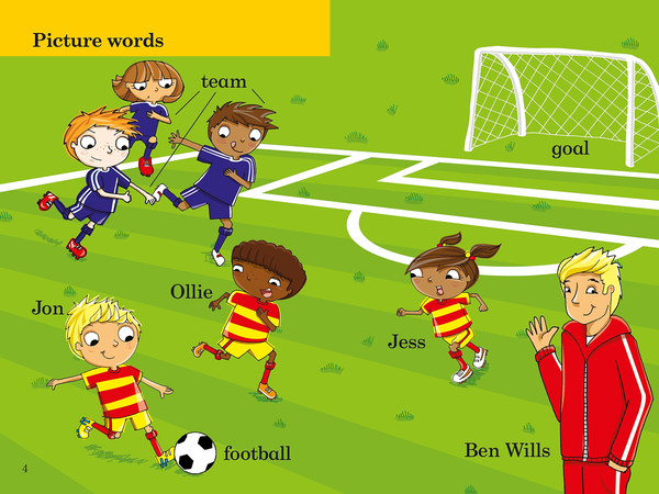 Бумажная книга «Ladybird Readers. Level 1. Jons Football Team» - фото №1