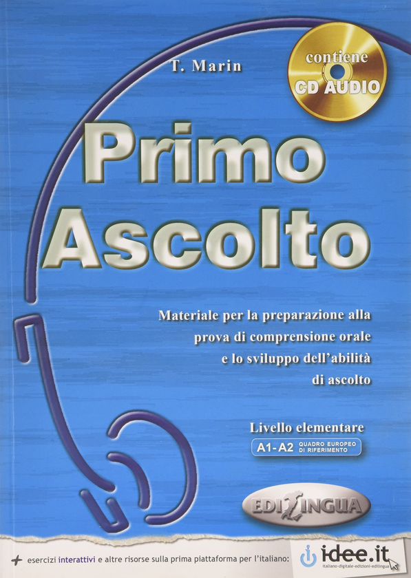 Паперова книга «Ascolto: Primo Ascolto Libro (+CD)», автор Телис Марин - фото №1