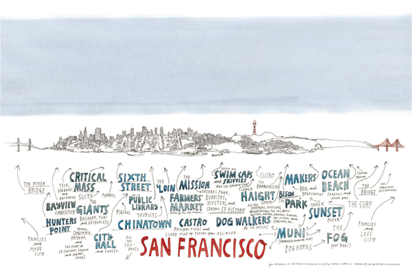 Бумажная книга «Meanwhile in San Francisco. The City in its Own Words», автор Венди Макнотон - фото №1