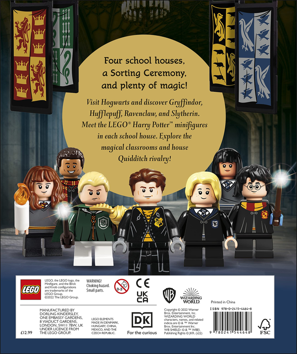 [object Object] «LEGO Harry Potter A Spellbinding Guide to Hogwarts Houses. With Exclusive Percy Weasley Minifigure», автор Джулия Марч - фото №2 - миниатюра