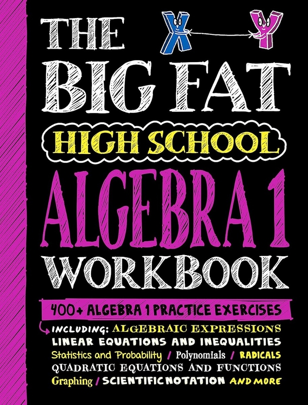 [object Object] «The Big Fat High School Algebra 1 Workbook» - фото №1