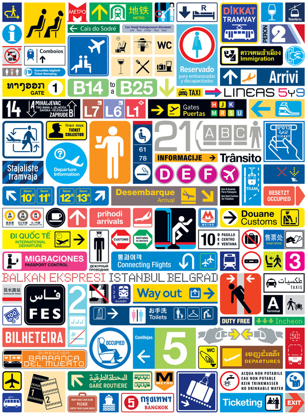 Бумажная книга «1000 Piece Puzzle: Transit Graphics» - фото №1