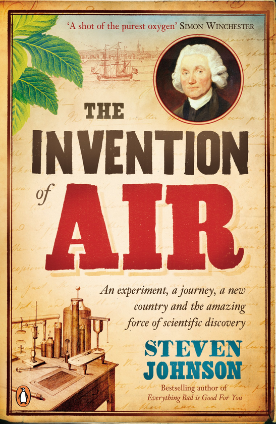 Бумажная книга «The Invention of Air», автор Стивен Т. Джонсон - фото №1