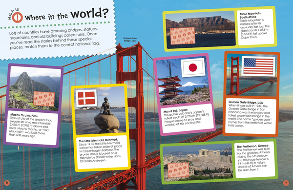 [object Object] «Flags Around the World. Ultimate Sticker Book» - фото №5 - миниатюра