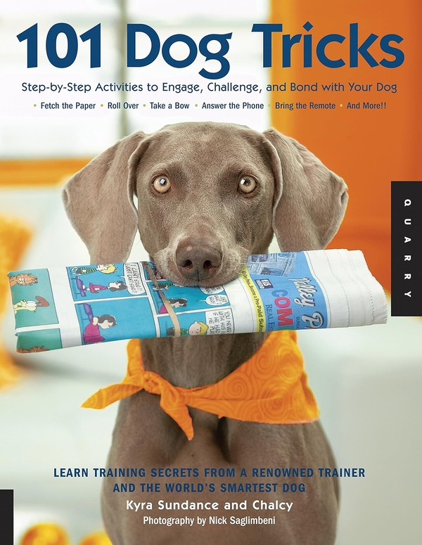 [object Object] «101 Dog Tricks: Step by Step Activities to Engage, Challenge, and Bond with Your Dog», автор Кіра Санденс - фото №1