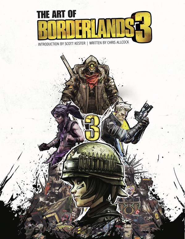 Бумажная книга «The Art of Borderlands 3», авторов Крис Оллкок, Скотт Кестер - фото №1