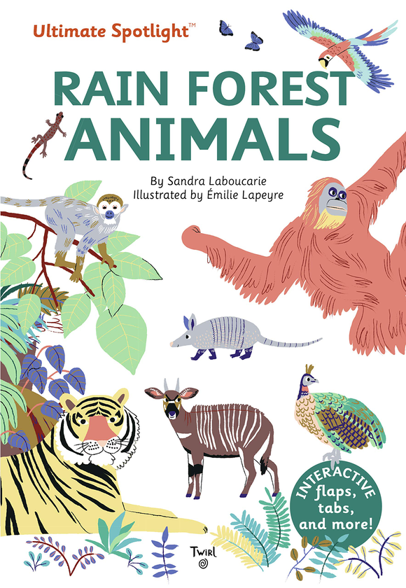 Паперова книга «Ultimate Spotlight: Rain Forest Animals», автор Сандра Лабукарі - фото №1