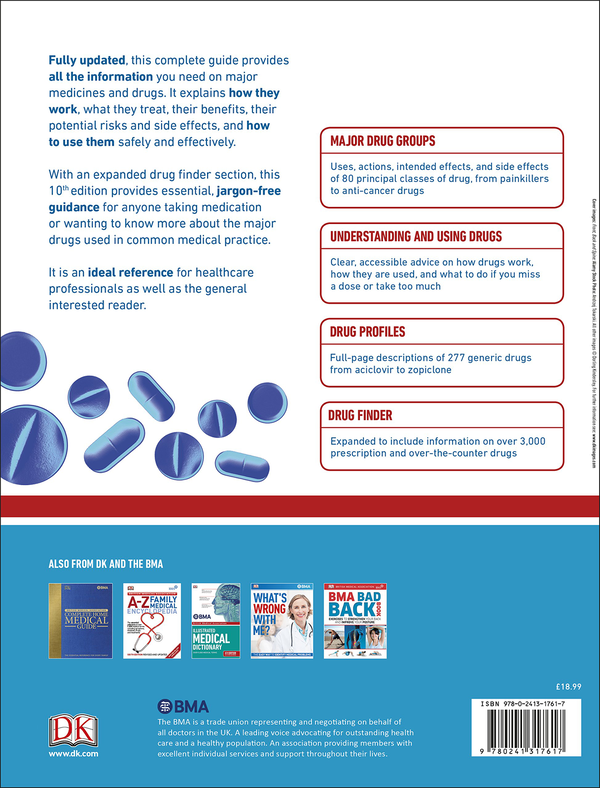 Бумажная книга «BMA New Guide to Medicines and Drugs» - фото №1