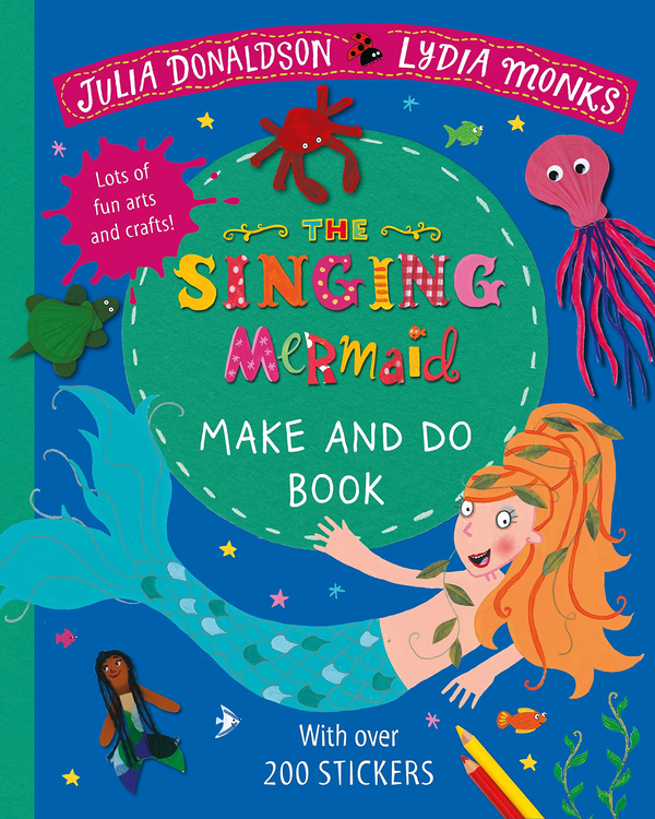 Бумажная книга «The Singing Mermaid Make and Do», автор Джулия Дональдсон - фото №1