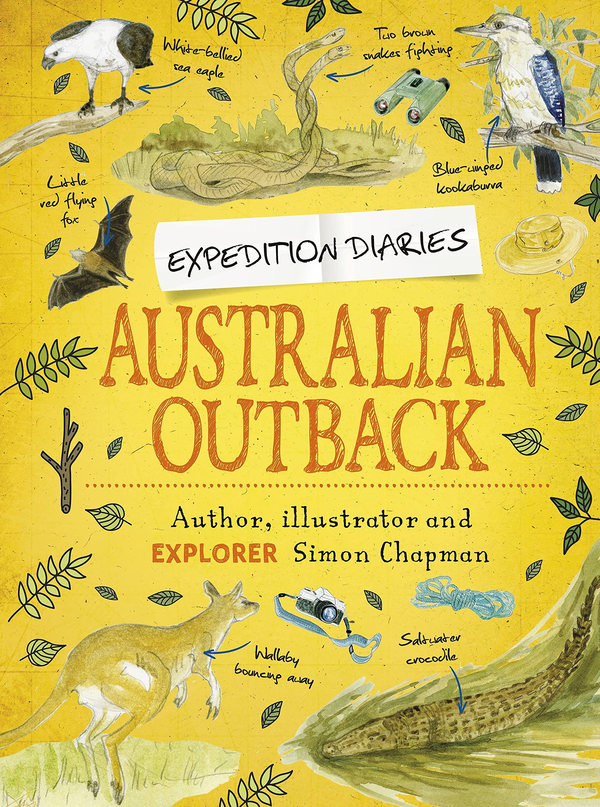 Паперова книга «Expedition Diaries. Australian Outback», автор Саймон Чепмен - фото №1