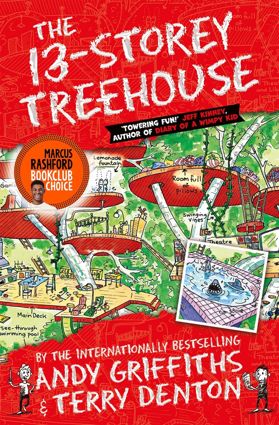 Бумажная книга «The 13-Storey Treehouse», автор Энди Гриффитс - фото №1