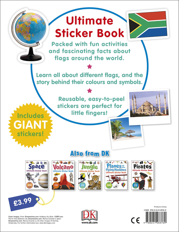 [object Object] «Flags Around the World. Ultimate Sticker Book» - фото №2 - миниатюра