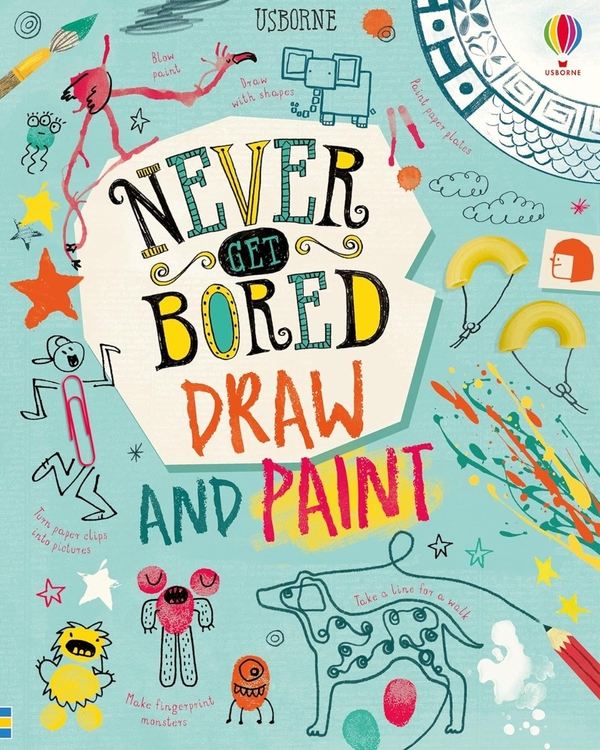 [object Object] «Never Get Bored. Draw and Paint», авторов Джеймс Маклейн, Лара Браян, Сара Халл, Джордан Акподжаро - фото №1