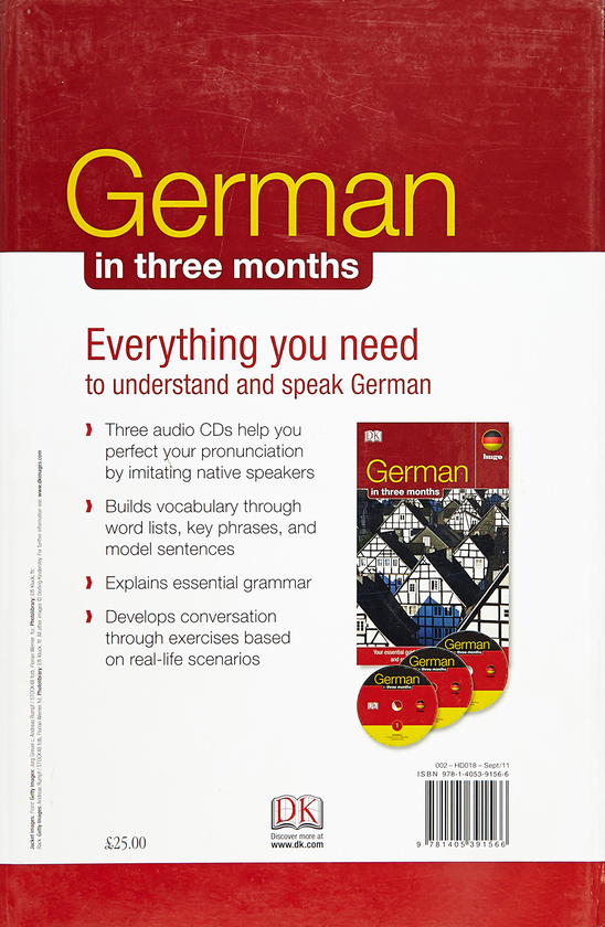 Бумажная книга «German In 3 Months. Your Essential Guide to Understanding and Speaking German» - фото №1