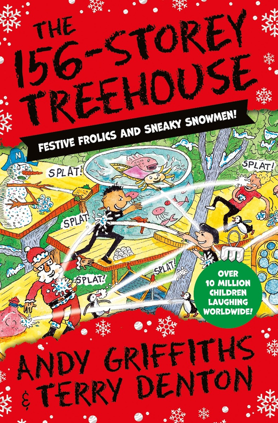 Паперова книга «The 156-Storey Treehouse», автор Енді Гріффітс - фото №1