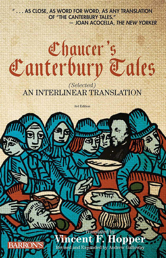 Бумажная книга «Chaucer's Canterbury Tales (Selected) : An Interlinear Translation», автор Эндрю Галлоуэй - фото №1