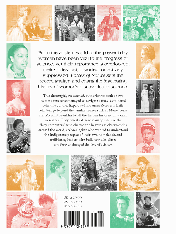 Паперова книга «Forces of Nature. The Women who Changed Science», авторів Анна Резер, Лейла Макнейл - фото №1