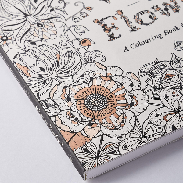 Бумажная книга «World of Flowers: A Colouring Book and Floral Adventure», автор Джоанна Басфорд - фото №1