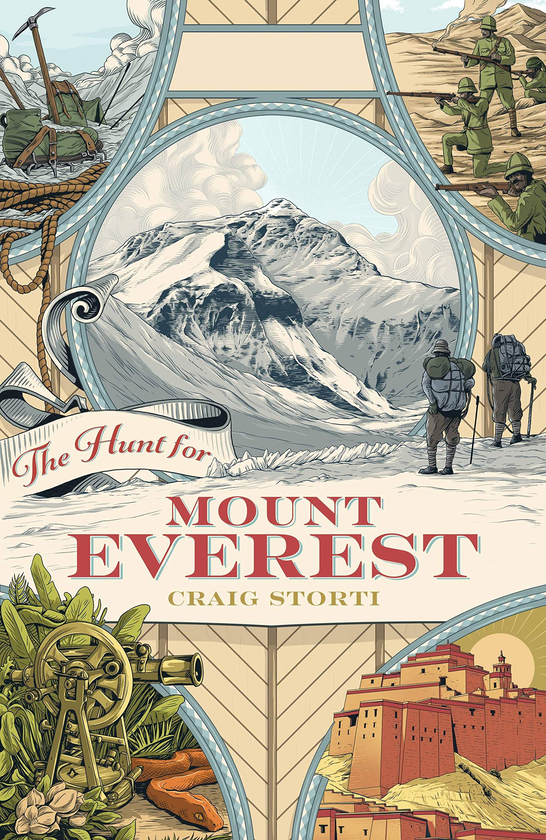Паперова книга «The Hunt for Mount Everest», автор Крейг Сторті - фото №1