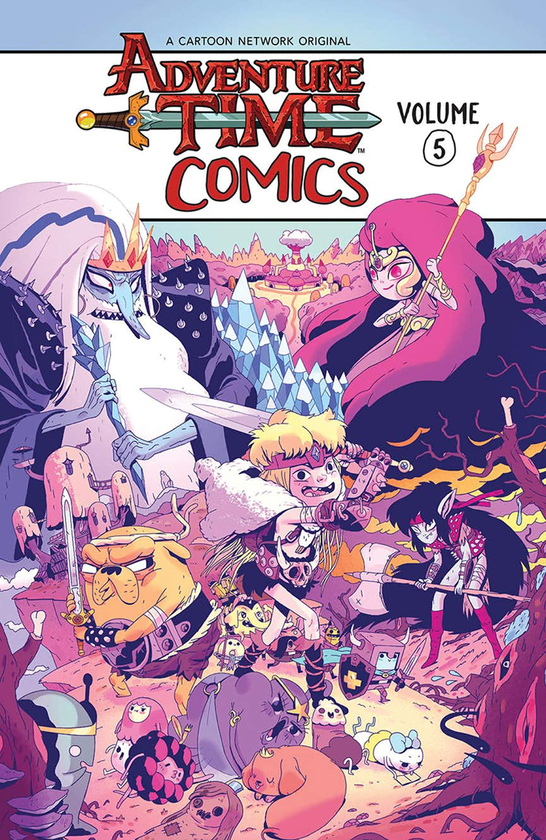 Паперова книга «Adventure Time Comics. Volume 5 », авторів Джеффрі Браун, Нік Крон-ДеВіко - фото №1