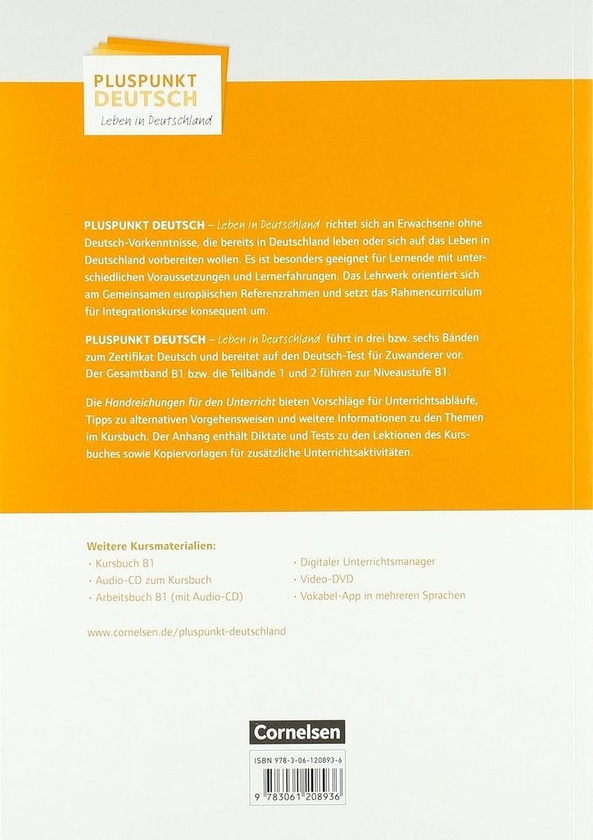 [object Object] «Pluspunkt Deutsch NEU B1. Handreichungen für den Unterricht mit Kopiervorlagen (2. Ausgabe)», авторів Іоахим Шоте, Фридеріке Джин - фото №2 - мініатюра