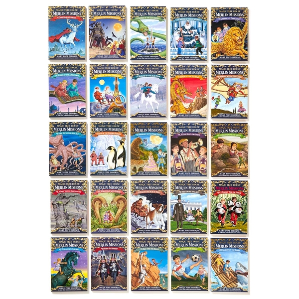 [object Object] «Magic Tree House Merlin Missions. Books 1-25 Boxed Set», автор Мэри Поуп Осборн - фото №5 - миниатюра