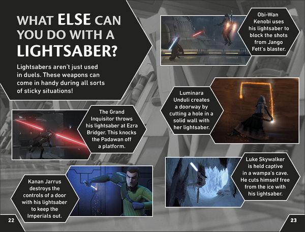 Бумажная книга «Star Wars. Lightsaber Battles», автор Лорен Несуорси - фото №1