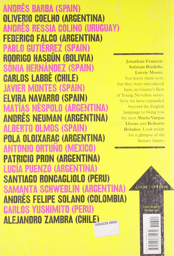 Бумажная книга «Granta 113. The Best of Young Spanish Language Novelists» - фото №1