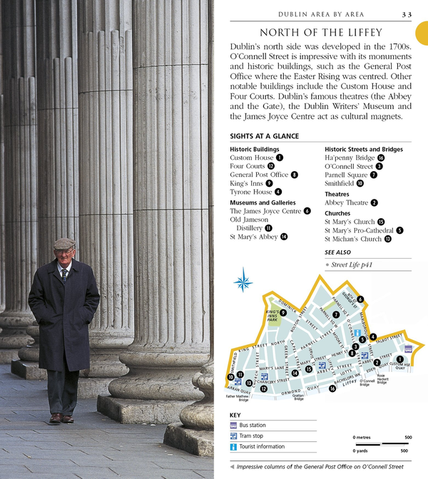 Бумажная книга «Dublin Pocket Map and Guide » - фото №1