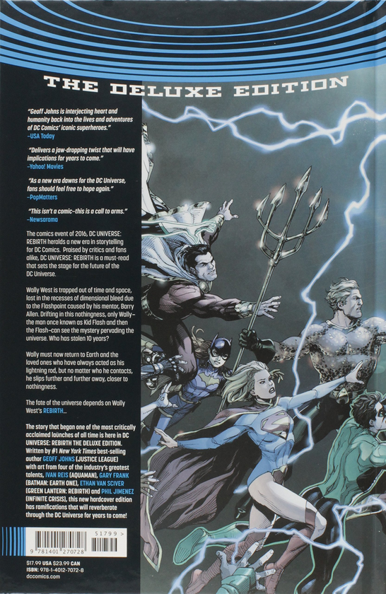 Бумажная книга «DC Universe: Rebirth. Deluxe Edition», автор Джефф Джонс - фото №1