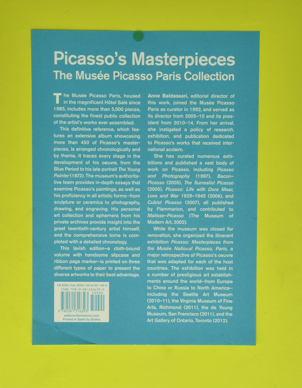 Бумажная книга «Picasso's Masterpieces. The Musée Picasso Paris Collection», автор Вирджини Пердрисот - фото №1