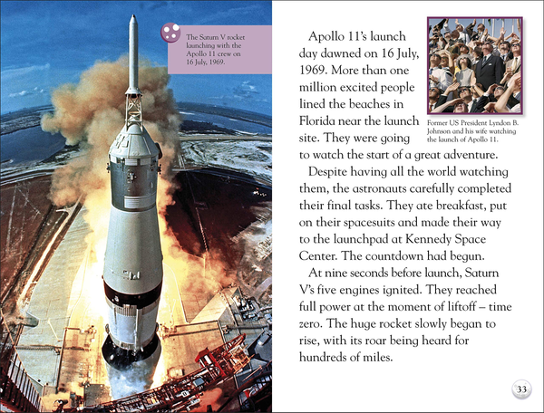 Паперова книга «Moon Landings» - фото №1