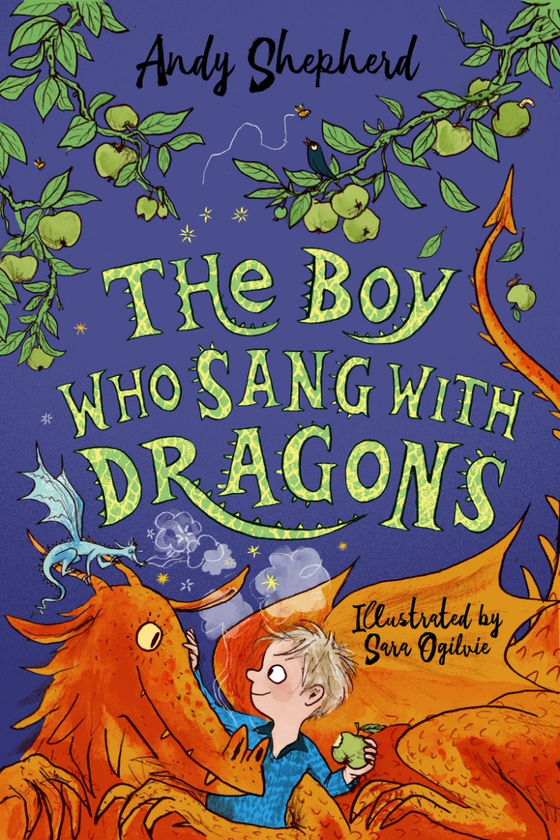 Бумажная книга «The Boy Who Sang with Dragons», автор Энди Шепард - фото №1