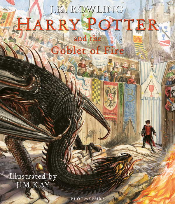 Бумажная книга «Harry Potter and the Goblet of Fire. Illustrated Edition», автор Джоан Роулинг - фото №1
