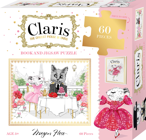 Бумажная книга «Claris. Book & Puzzle Set. The Chicest Mouse in Paris», автор Меган Хесс - фото №1
