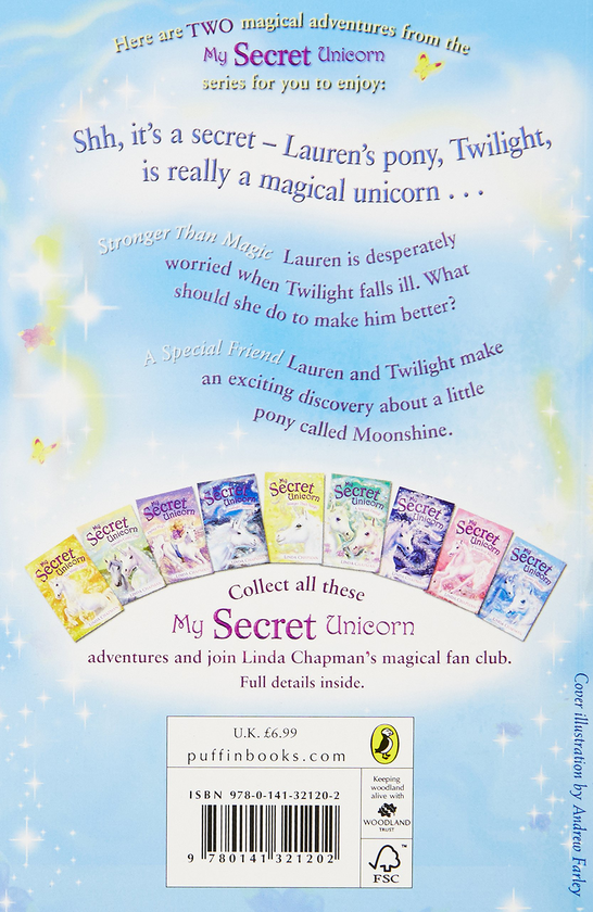 Бумажная книга «My Secret Unicorn: Stronger Than Magic and a Special Friend», автор Линда Чепмен - фото №1