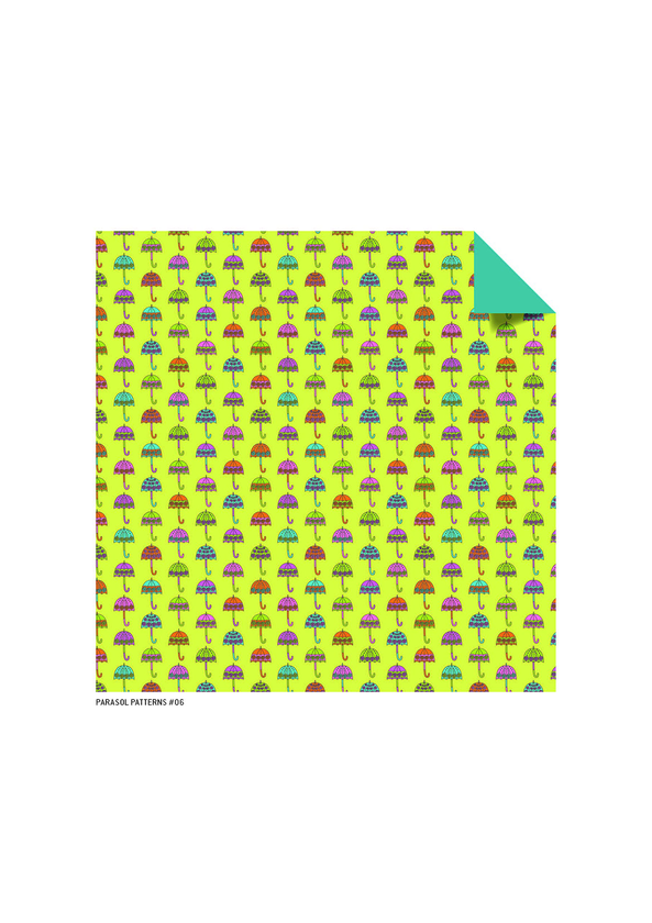 Бумажная книга «Origami Paper. Parasol Patterns. 48 Sheets» - фото №1