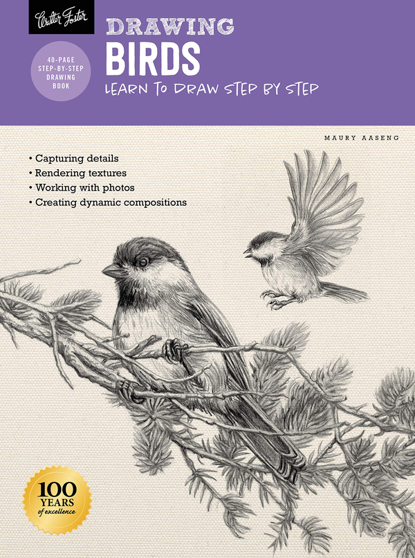 Паперова книга «Drawing. Birds», автор Морі Осенг - фото №1