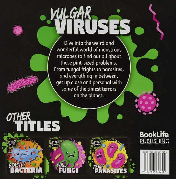 Паперова книга «Vulgar Viruses», автор Вільям Ентоні - фото №1