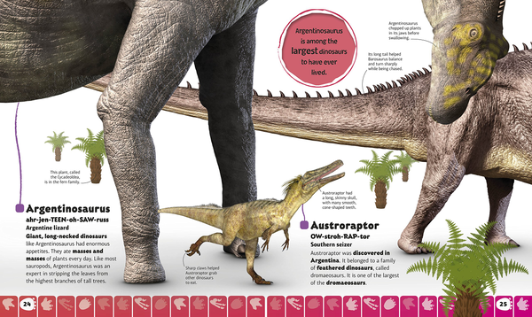 Бумажная книга «Dinosaur A to Z. An Amazing Alphabetical Dinosaur Parade» - фото №1