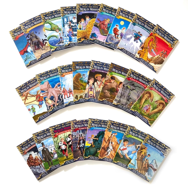 [object Object] «Magic Tree House Merlin Missions. Books 1-25 Boxed Set», автор Мэри Поуп Осборн - фото №6 - миниатюра