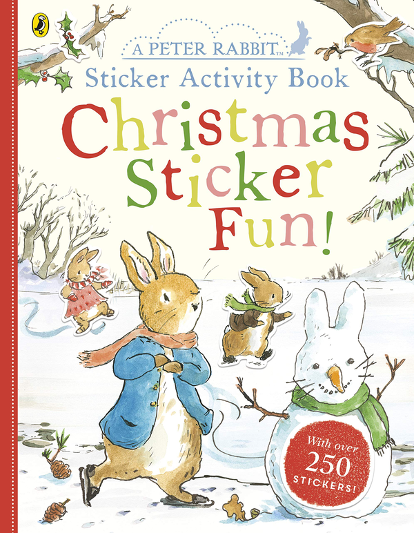 [object Object] «Peter Rabbit Christmas Fun Sticker Activity Book», автор Беатрис Поттер - фото №1