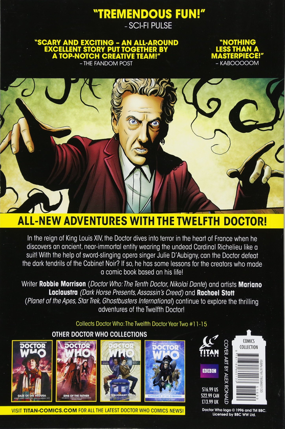 Бумажная книга «Doctor Who. The Twelfth Doctor: Sonic Boom. Volume 6», автор Робби Моррисон - фото №1