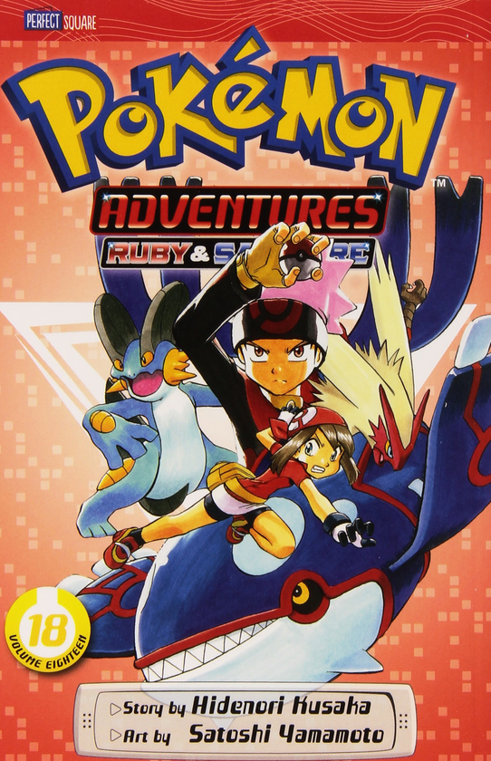 Pokémon Adventures Ruby and Sapphire set Книга «Pokemon Adventures. Ruby & Sapphire Box Set (Volumes 15-22