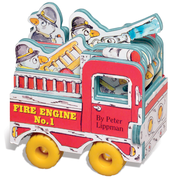Бумажная книга «Mini Wheels. Mini Fire Engine», автор Питер Липпман - фото №1