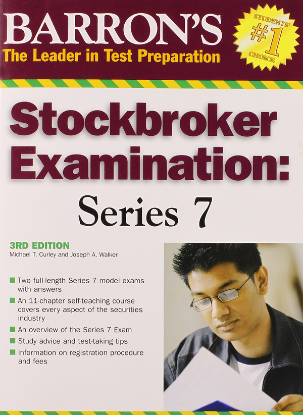 Паперова книга «Barron's Stockbroker Examination: Series 7», автор Майкл Керлі - фото №1