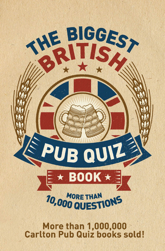 Паперова книга «The Biggest British Pub Quiz Book : Over 10,000 questions» - фото №1