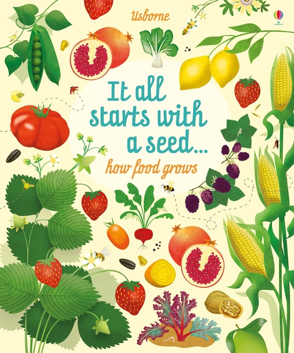 Бумажная книга «It All Starts with a Seed... how food grows», автор Эмили Боун - фото №1